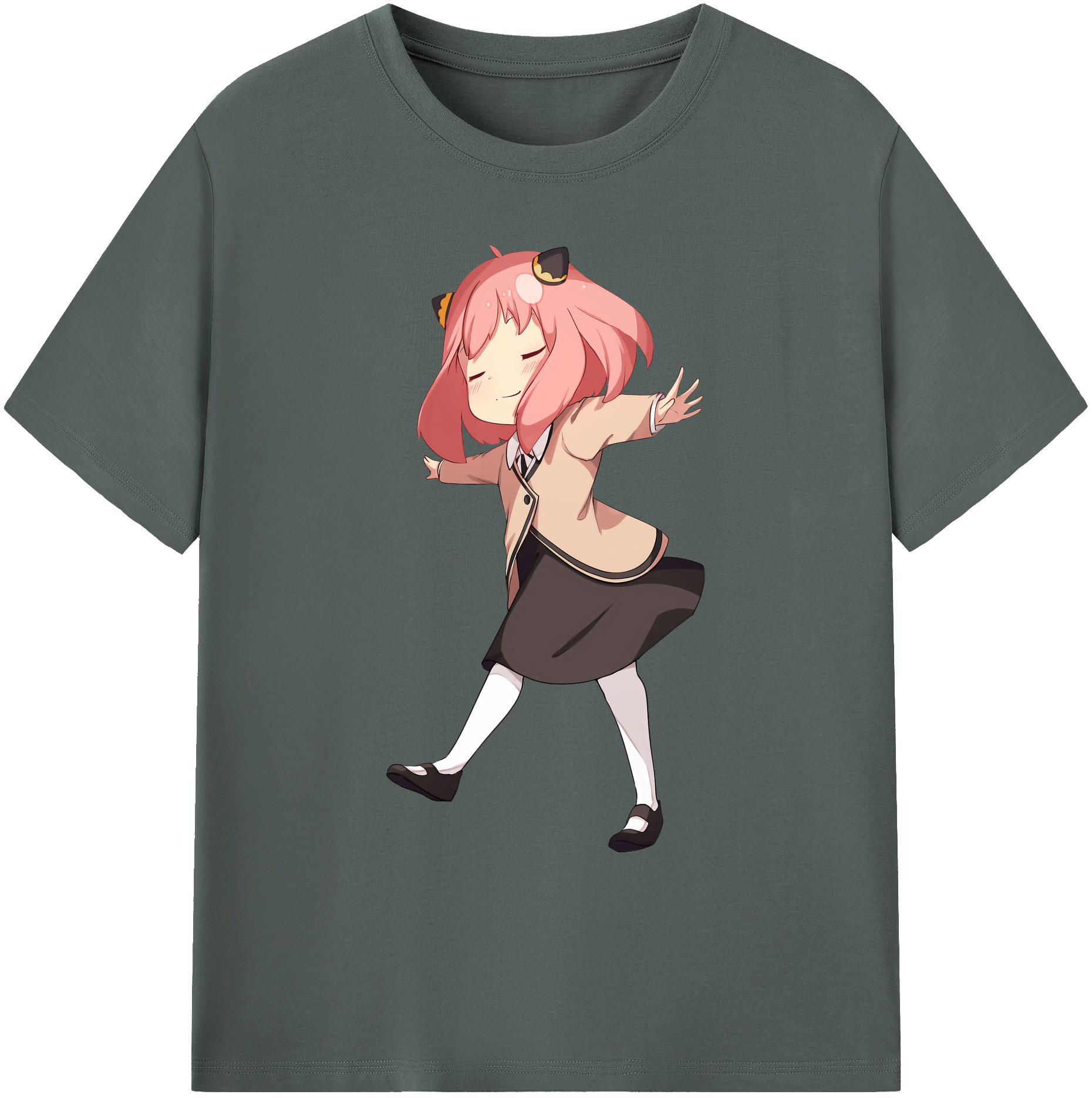 （画像用） SPY×FAMILY间谍家家酒 綿100％ メンズ半袖Tシャツ｜肌触りやわらか＆通気性
